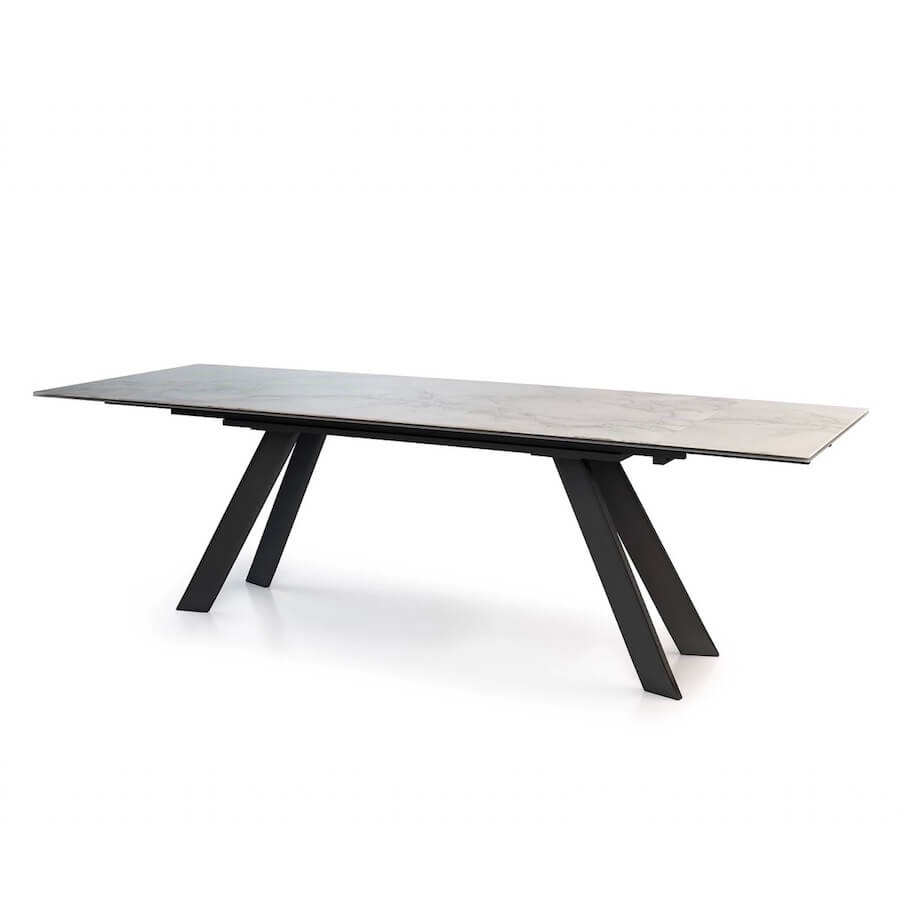Oliver Porcelain Extension Dining Table throughout proportions 900 X 900