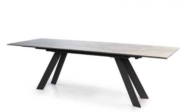 Oliver Porcelain Extension Dining Table with measurements 900 X 900