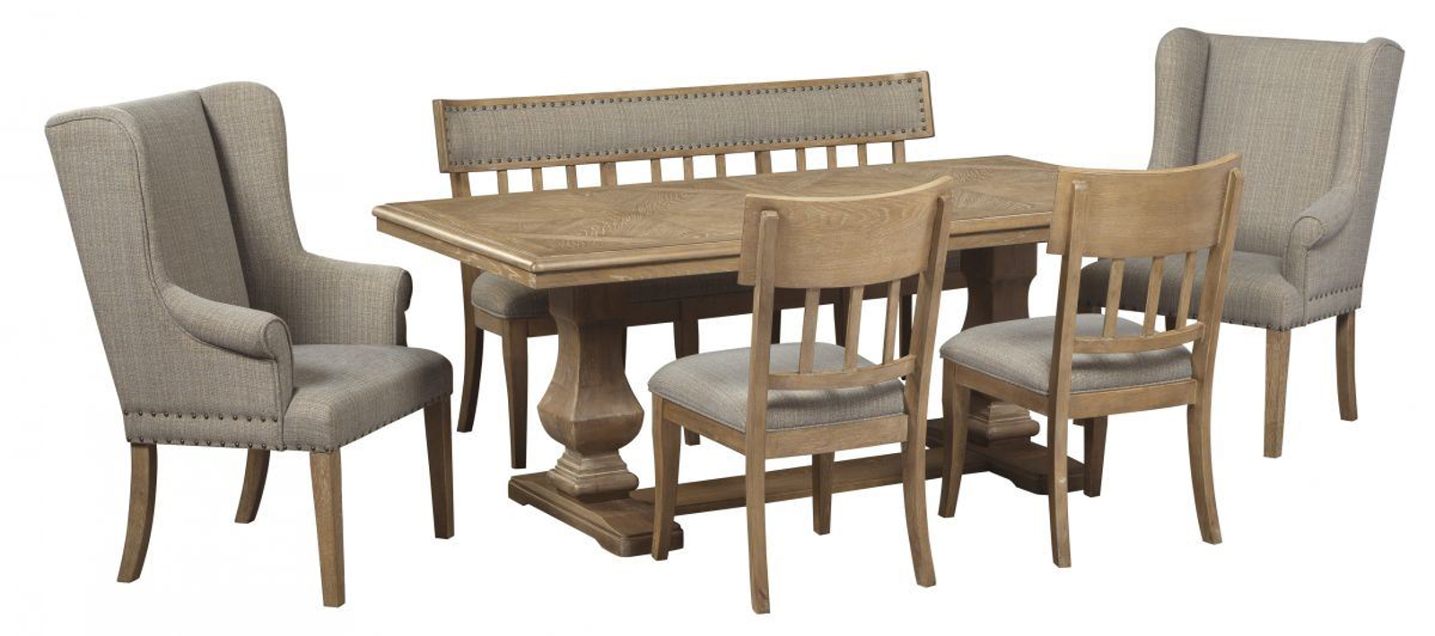 Ollesburg Table 4 Chairs Bench regarding proportions 1599 X 709