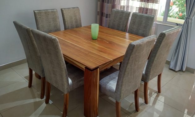 Omar Solid Kiaat Dining Room Suite Creative Woodworx pertaining to dimensions 1959 X 1469