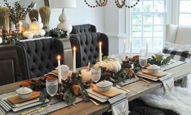 Our Thanksgiving Table Setting Thanksgiving Table Settings pertaining to sizing 736 X 1079