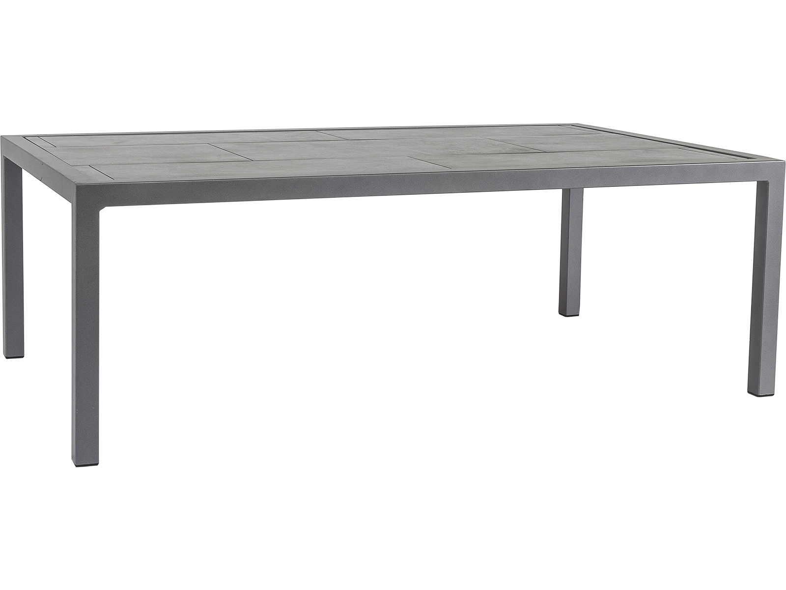 Ow Lee Quadra Wrought Iron 53w X 31d Rectangular Dining Table in size 1600 X 1200