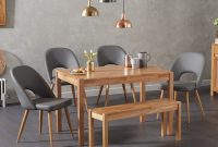 Oxford 120cm Solid Oak Dining Table With Halifax Faux inside dimensions 1466 X 1200