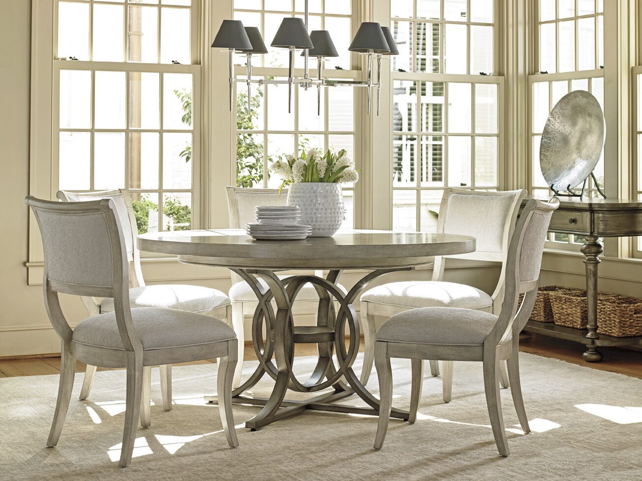 Oyster Bay 6 Piece Extendable Dining Set regarding proportions 1305 X 979