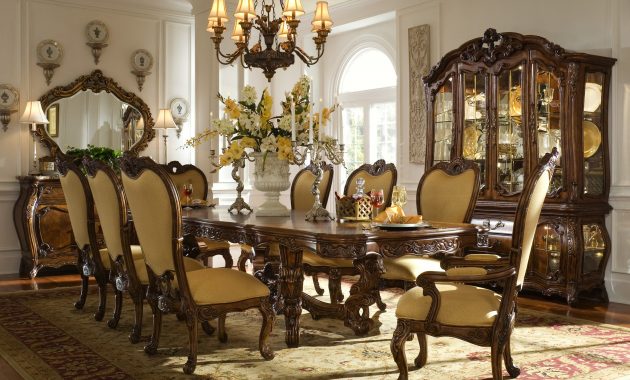 Palais Royale Formal Dining Room Collection Aico Dining pertaining to measurements 2046 X 1579