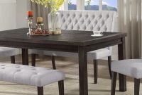 Palmer Dining Dining Bench With Back intended for size 1419 X 1419