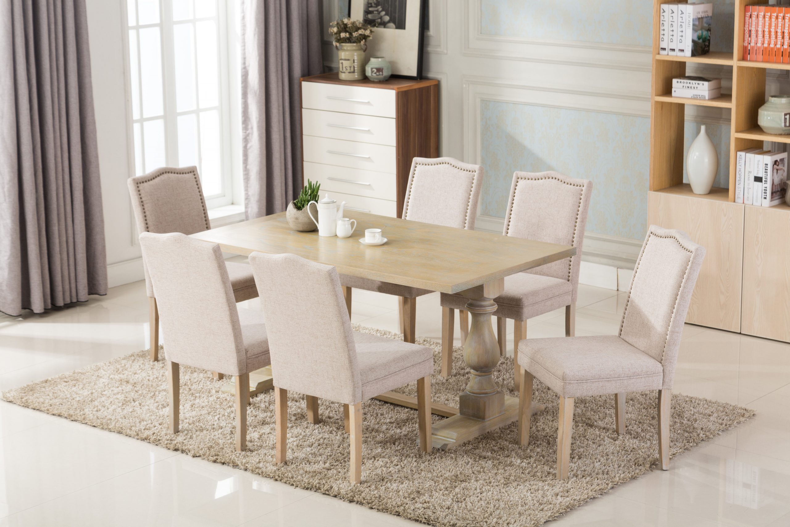 Patino Antique 7 Piece Dining Set within sizing 5760 X 3840