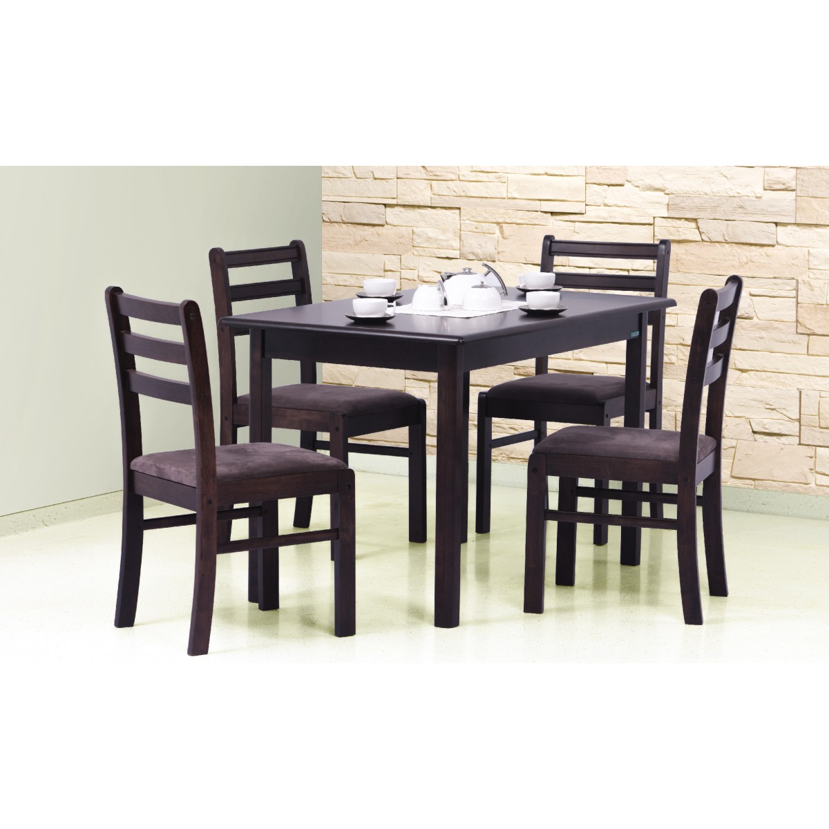Pearl 5 Piece Dining Set Damro intended for sizing 1200 X 1200