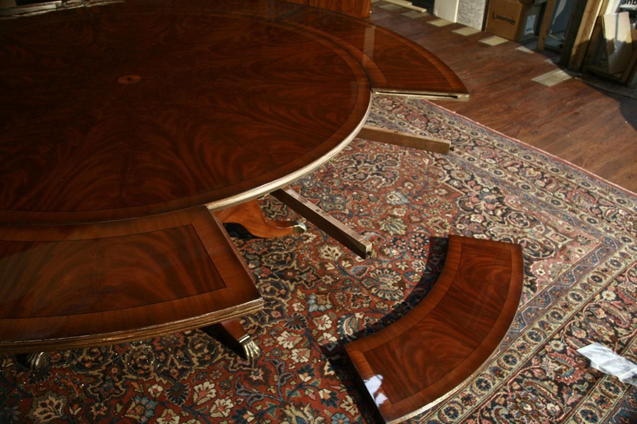 Perimeter Table Round Dining Table With Perimeter Leaves regarding measurements 1280 X 852