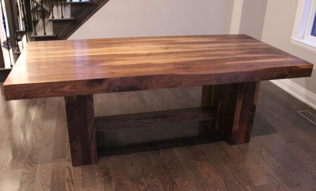 Peter Seemas Custom Dining Table Rebarn Toronto for proportions 4830 X 2770