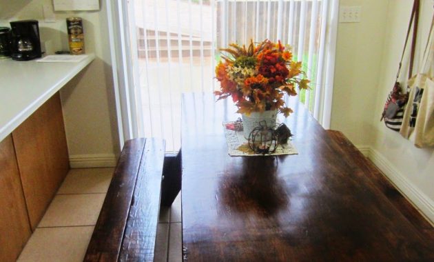 Picnic Table As A Kitchendining Room Table Dining Room inside size 1200 X 1600