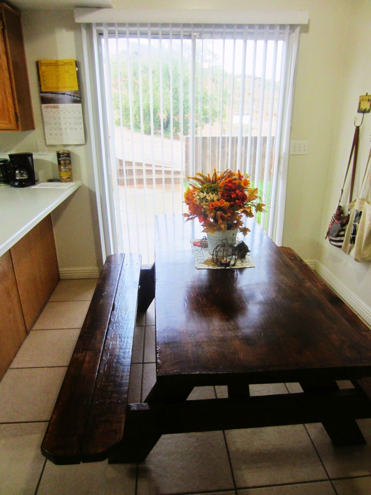 Picnic Table As A Kitchendining Room Table Dining Room pertaining to size 1200 X 1600