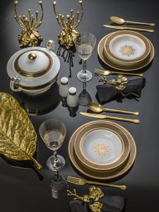 Porcelain Dinner Sophisticated Table Table Settings with size 958 X 1280