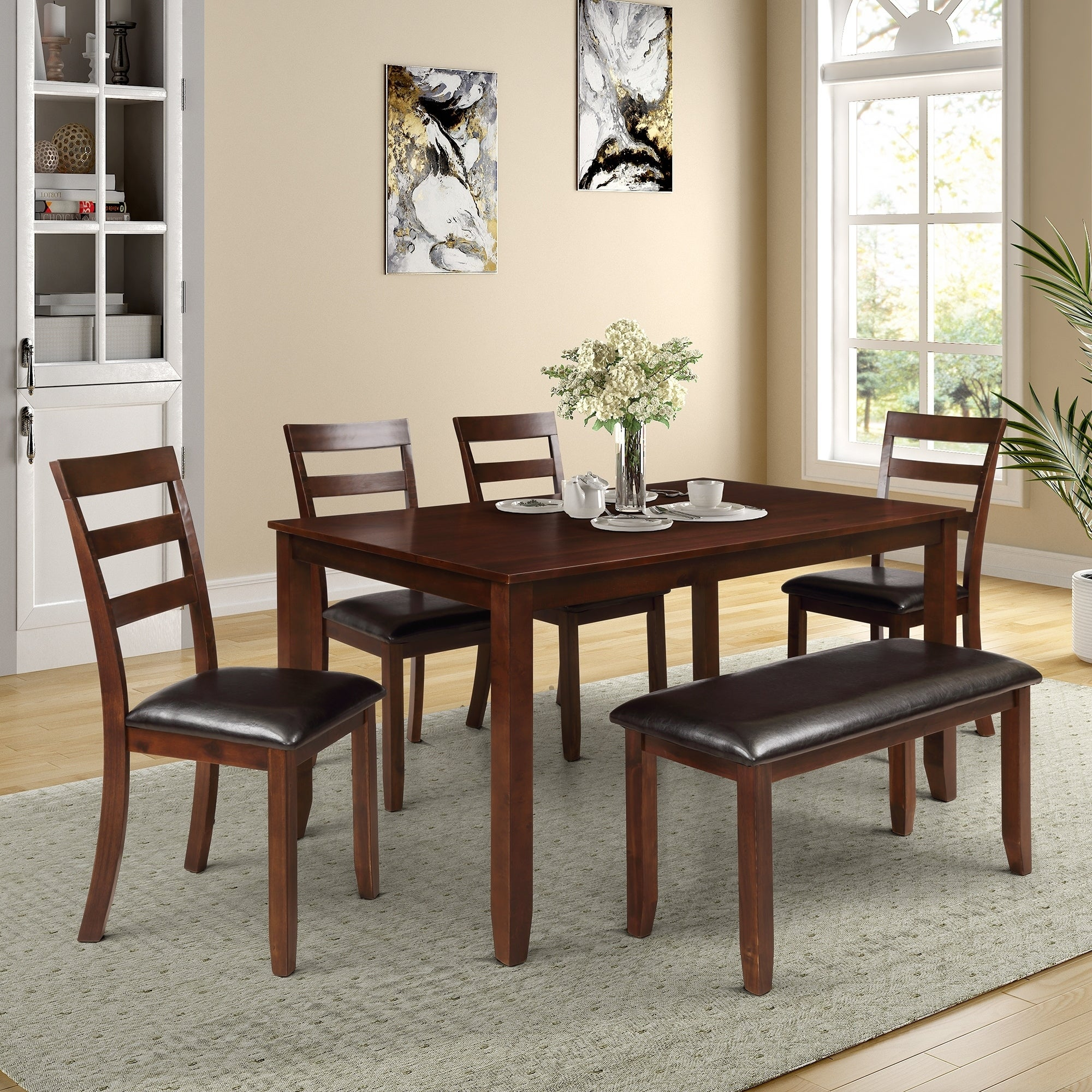 Porch Den Orland 6 Piece Dining Set within measurements 2000 X 2000