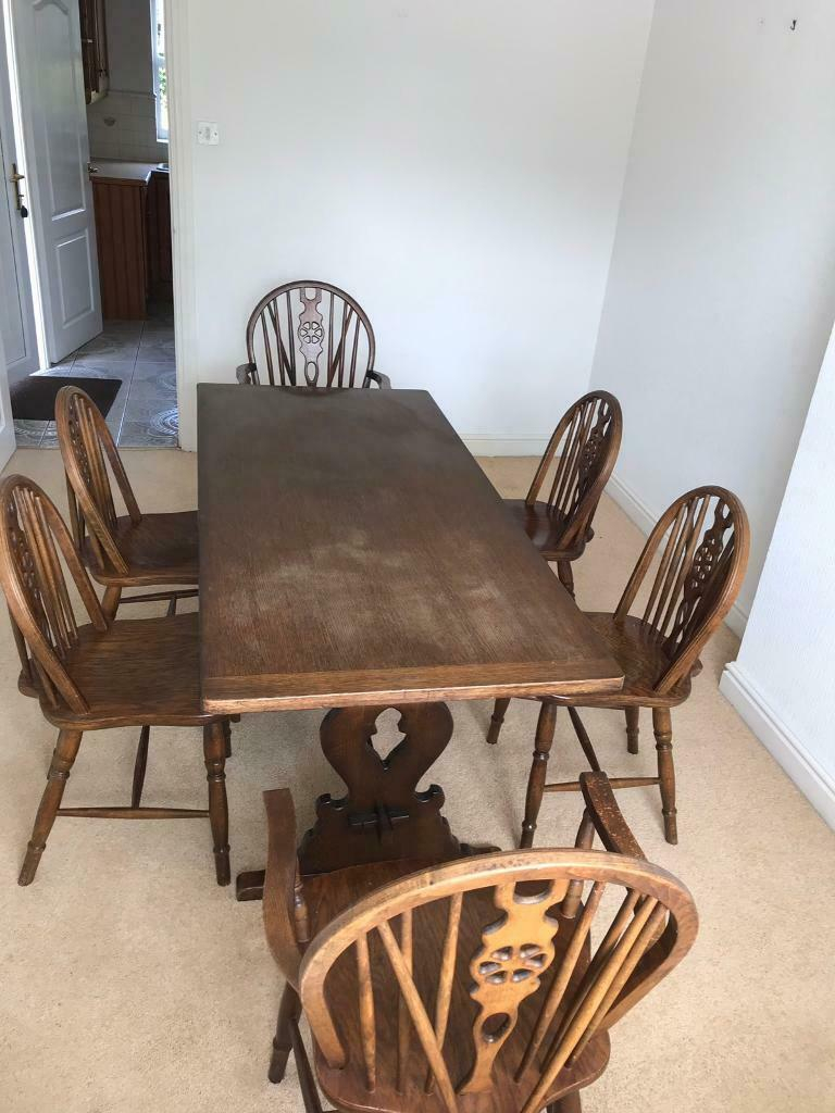 Priory Table And Chairs In Billinge Manchester Gumtree intended for proportions 768 X 1024