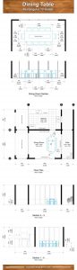 Proper Dining Room Table Dimensions For 4 6 8 10 And 12 in sizing 800 X 2800