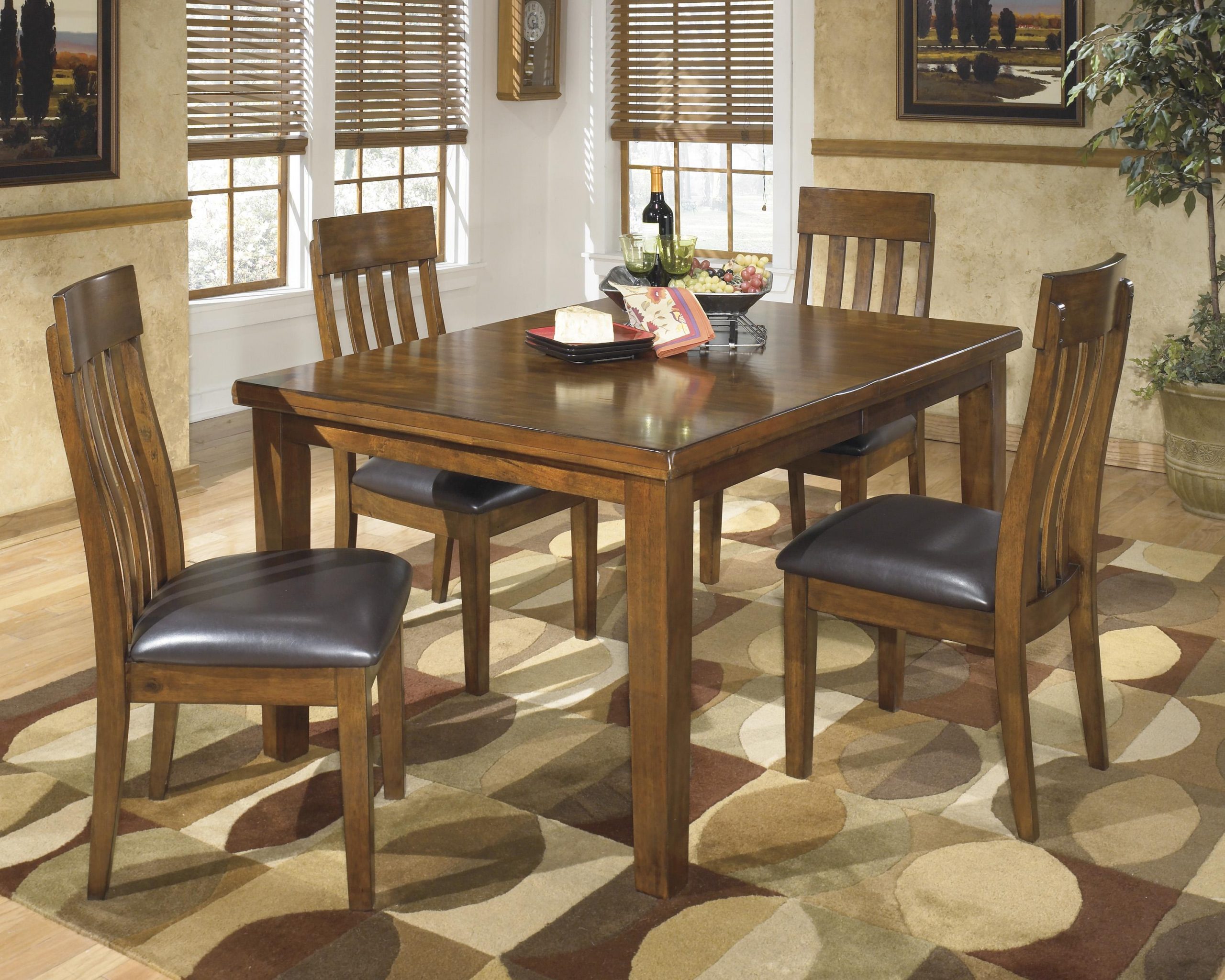 Ralene 5 Pc Dining Set pertaining to measurements 3000 X 2400