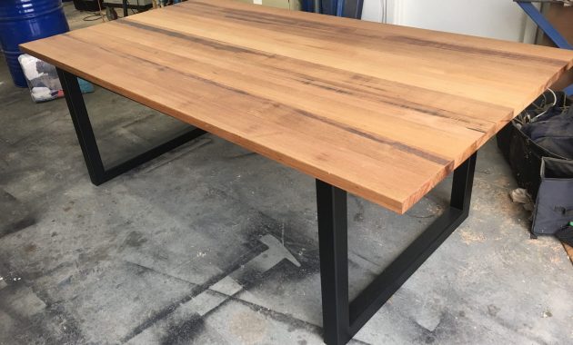 Recycled Tasmanian Oak Rustic Dining Table Rustic Oak regarding measurements 4032 X 2748