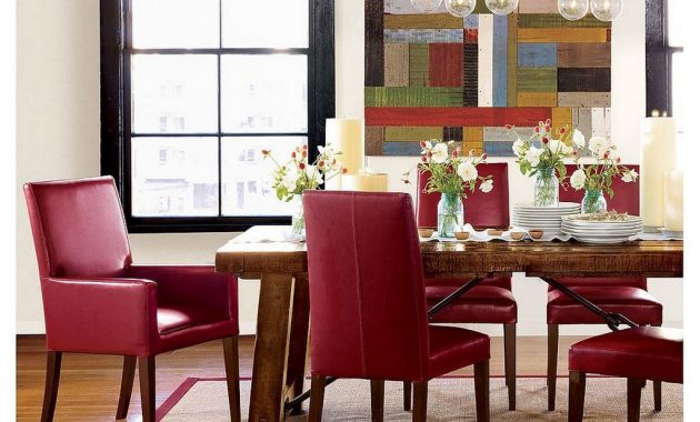 Red Leather Dining Table And Chairs Dining Chairs Design within size 1024 X 921