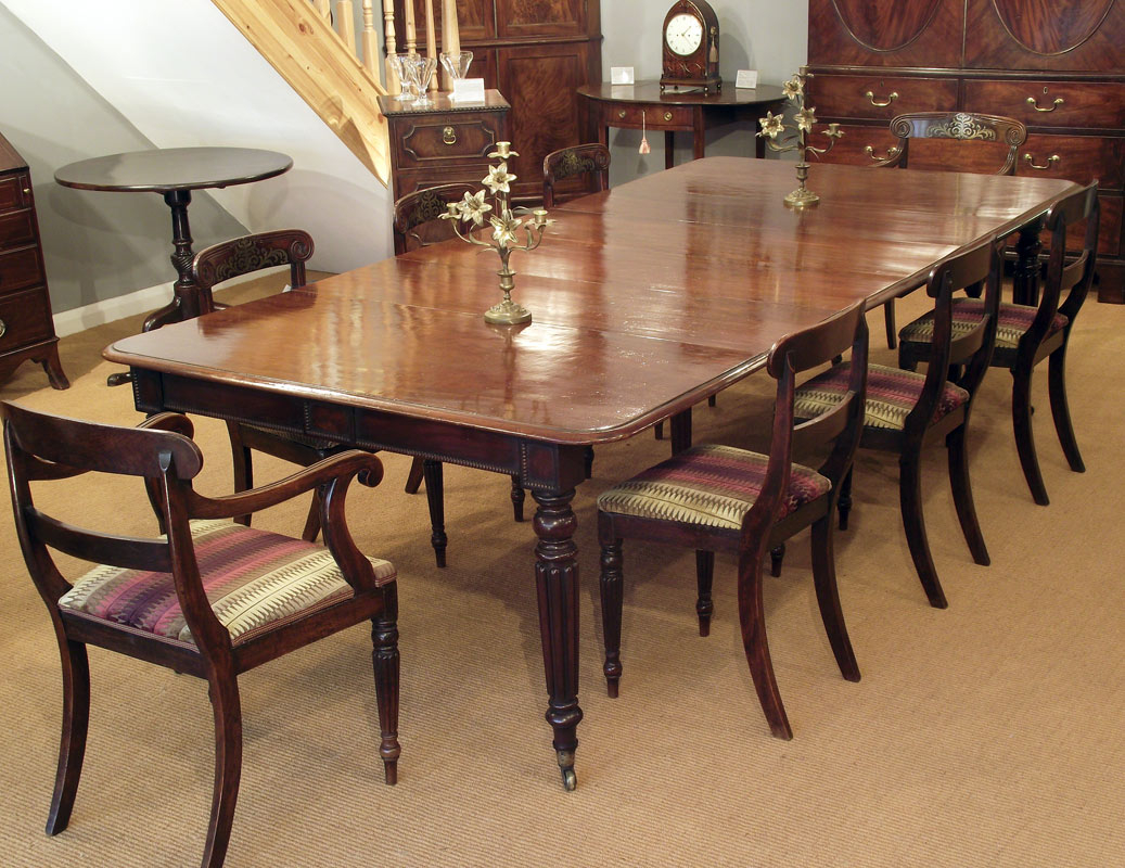Regency Dining Table Antique Dining Table Mahogany Dining within measurements 1037 X 800