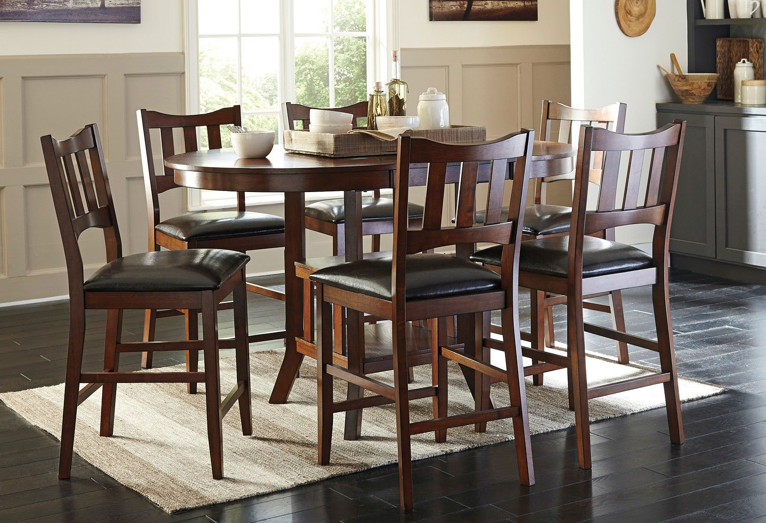 Renaburg Counter Height Dining Room Set with regard to proportions 1500 X 1024