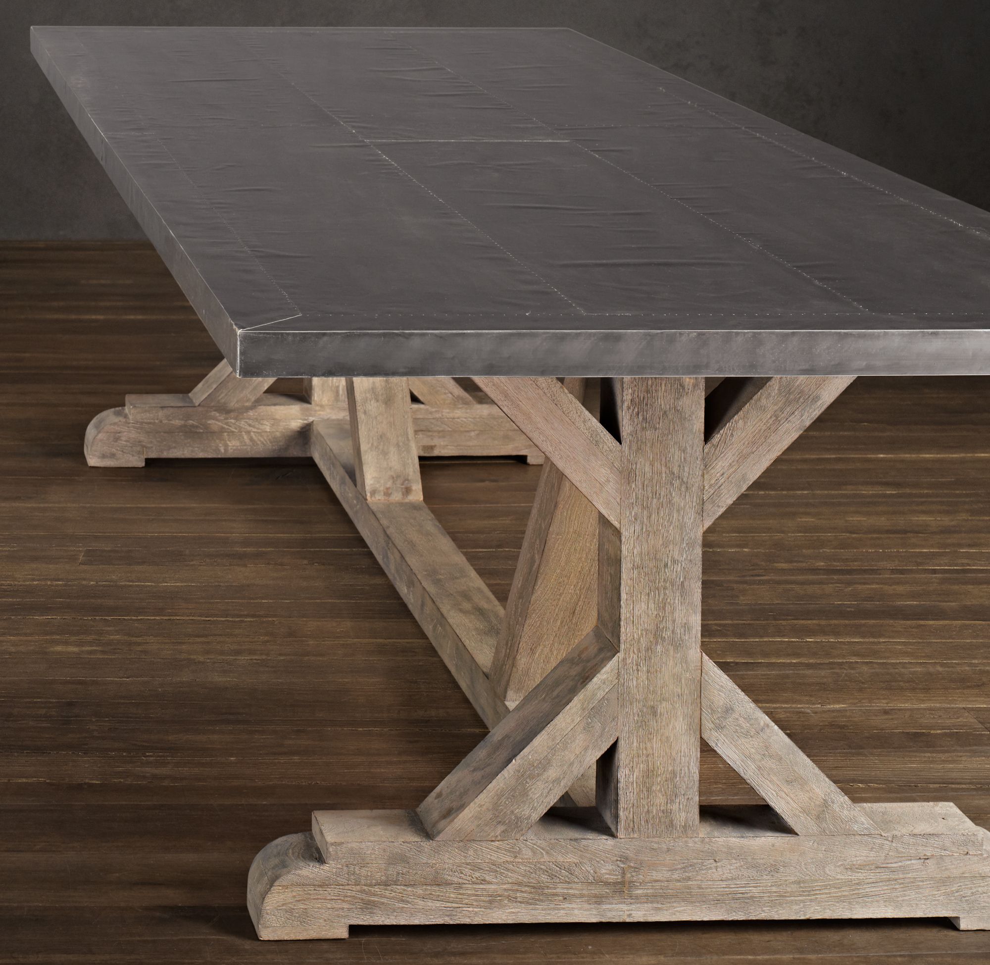 Restoration Hardware Recalls Metal Top Dining Tables Due To with regard to measurements 2000 X 1949