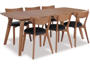 Rho 1800 Extension Dining Table Pero Chairs X 6 inside proportions 1080 X 796