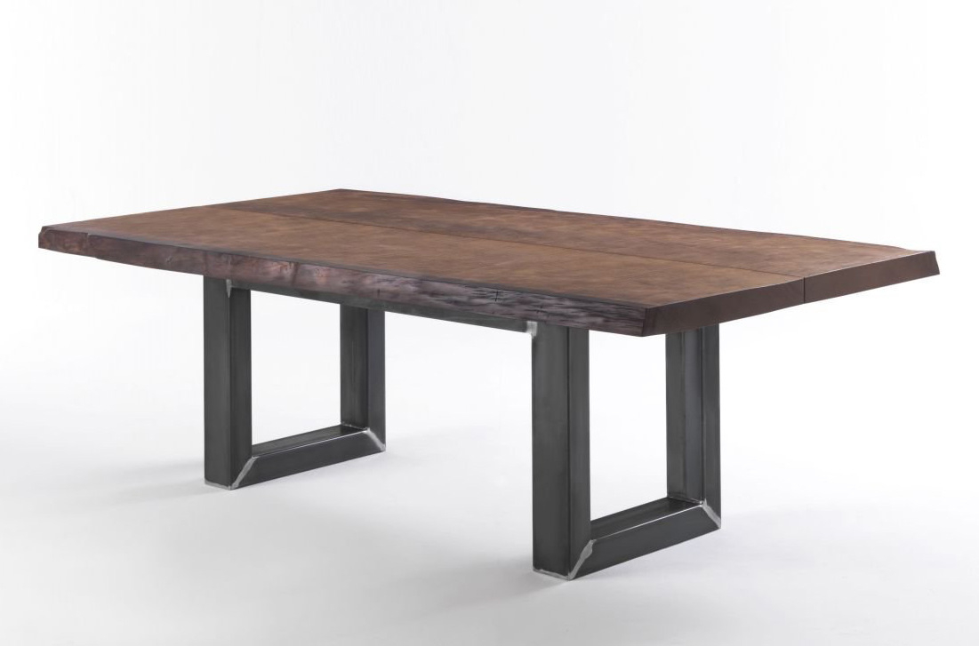 Riva 1920 Auckland Wooden Dining Table Contemporary regarding sizing 1101 X 727