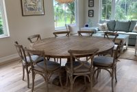 Round 8 Person Dining Table Perfect For My Square Space In inside sizing 3024 X 4032