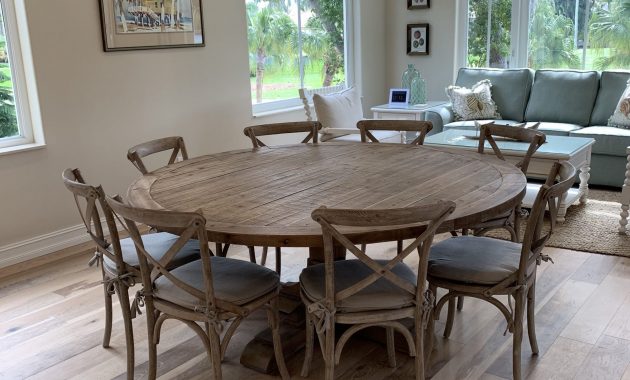 Round 8 Person Dining Table Perfect For My Square Space In inside sizing 3024 X 4032