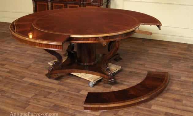 Round Dining Room Tables With Leaves Round Dining Table With with regard to proportions 1092 X 729