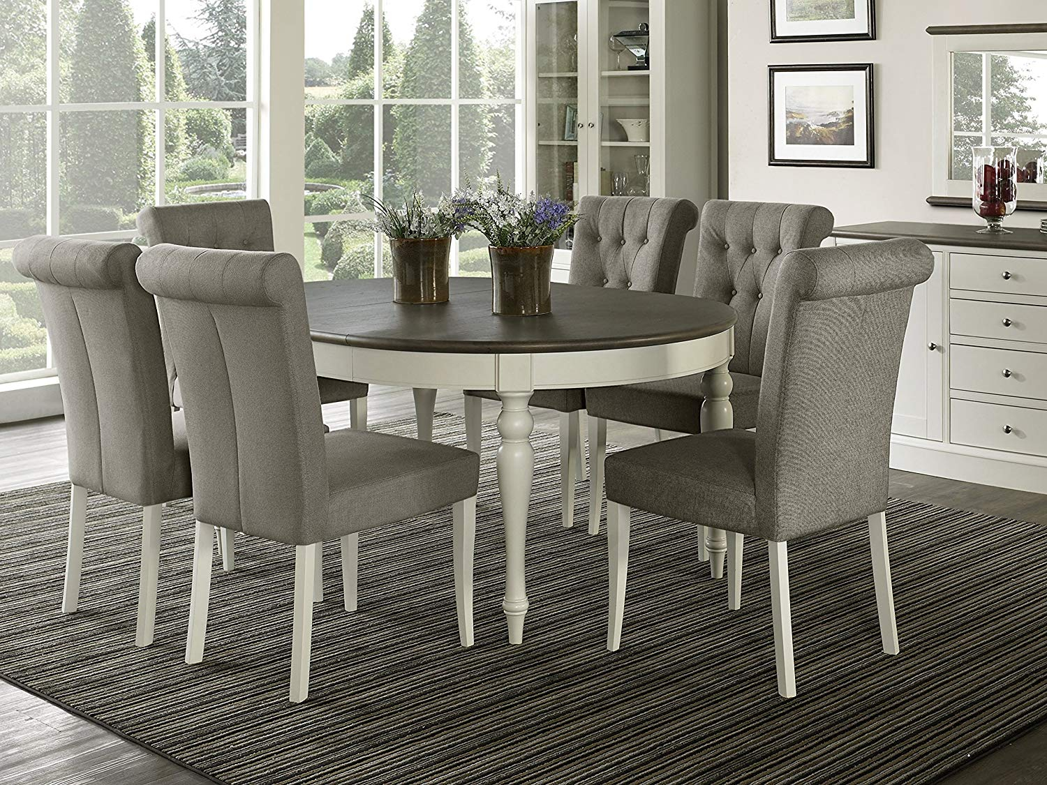 Round Dining Table Set For 6 Buying Guide for proportions 1500 X 1125