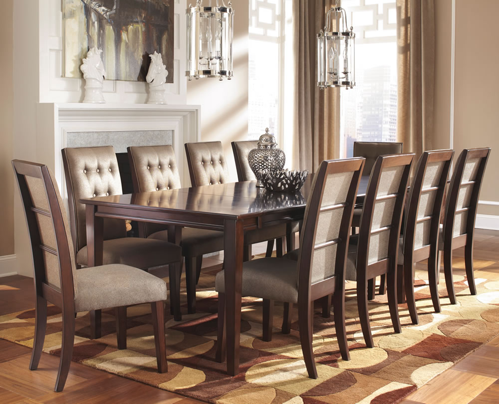 Round Formal Dining Room Table For 10