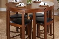 Round Kitchen Table 4 Chairs Modern Dining Room Furniture inside sizing 1000 X 1000