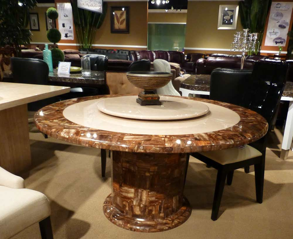 Round Marble Dining Table Bm 24 Avetex Furniture intended for proportions 1000 X 817