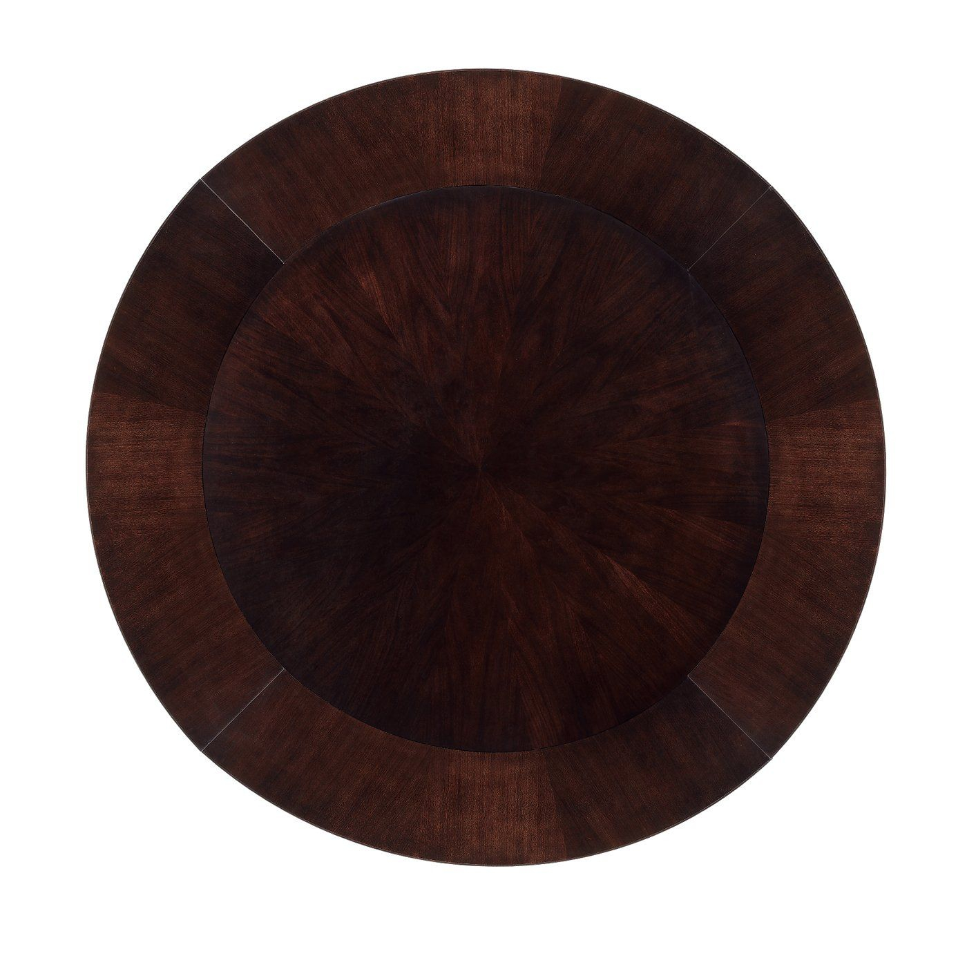 Round Table With With 4 Perimeter Leaves 48 To 68 Round regarding proportions 1400 X 1400