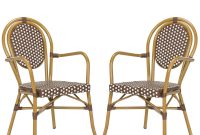 Safavieh Rosen French Bistro Stacking Arm Chair Set Of 2 with dimensions 2000 X 1778