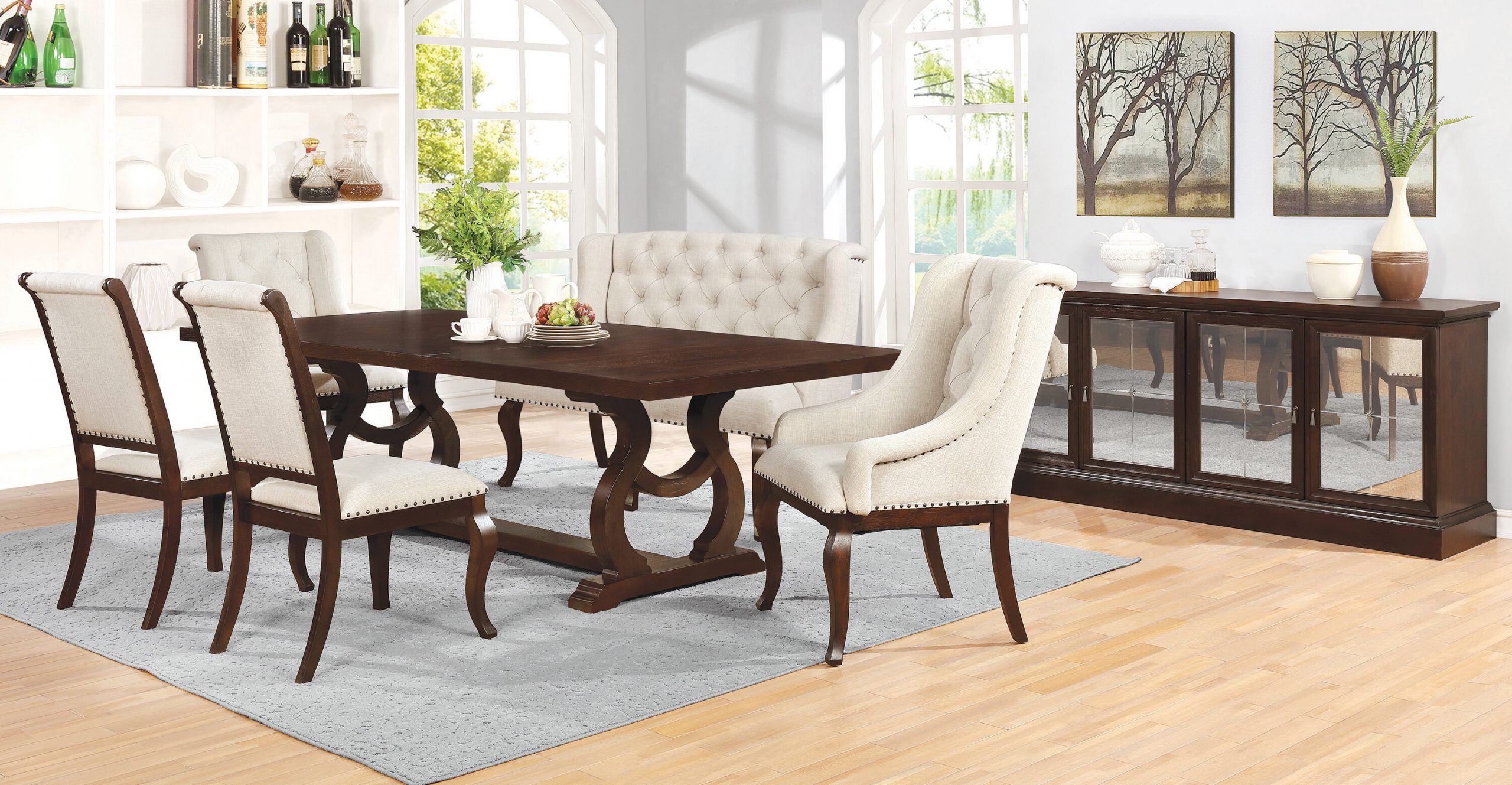 Saybrook Glen Cove 6 Piece Dining Table Set intended for size 3000 X 1558