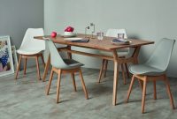 Scandinavian Dining Room Set Made Thelma Dining Chairs intended for proportions 5000 X 3200
