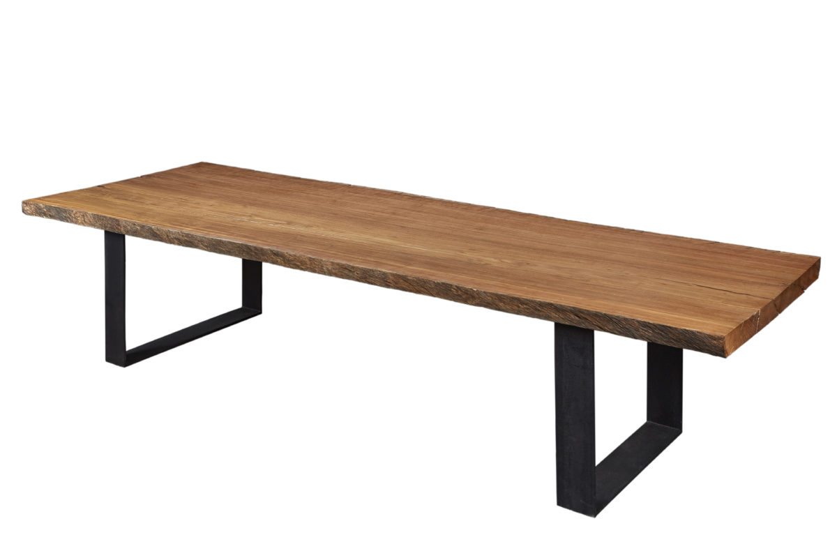 Scimitar Gumtree Slab Dining Table throughout size 1200 X 800