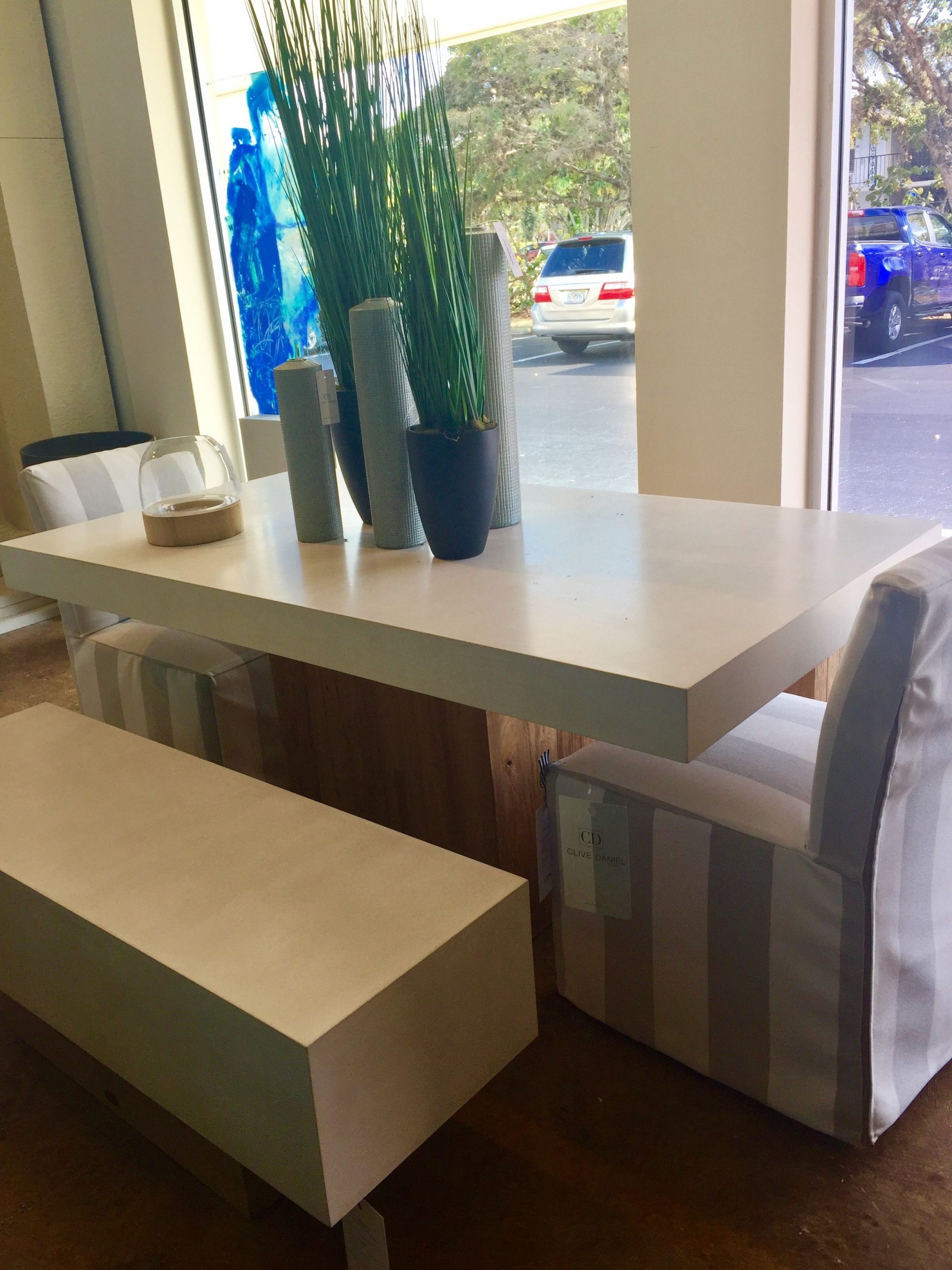 Seasonal Living Sparta Table And Kochi Bench At Clive Daniel inside sizing 2448 X 3264