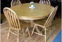 Single Pedestal Mennonite Oak Table Lloyds Mennonite pertaining to measurements 1100 X 893