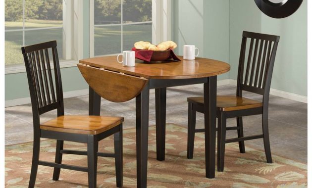 Small Drop Leaf Dining Table Set Home Furniture Ideas inside measurements 1024 X 768