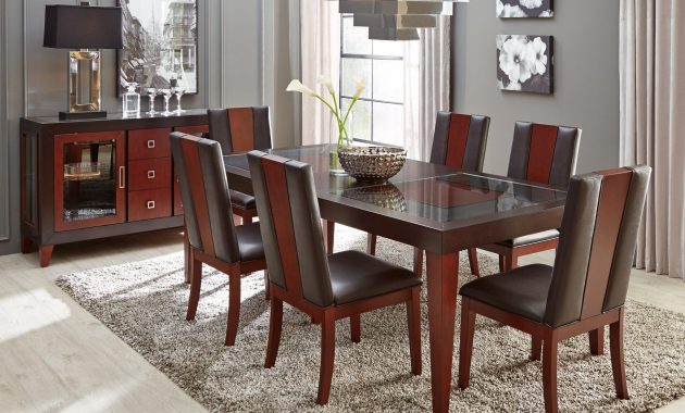 Sofia Vergara Savona Chocolate 5 Pc Rectangle Dining Room intended for dimensions 3129 X 2187