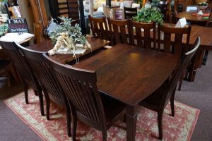 Solid Cherry Dining Table And Chairs Size Style And Finish pertaining to proportions 1507 X 1003