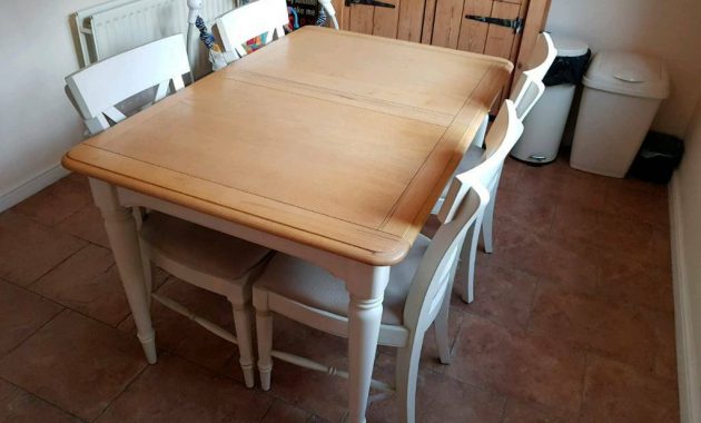 Solid Oak Bhs Extendable Dining Table Chairs In Barry Vale Of Glamorgan Gumtree for size 1024 X 768