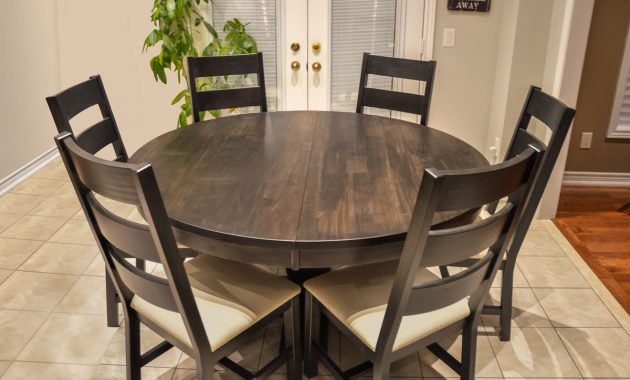 Solid Wood Pedestal Round Tables Georgetown Toronto throughout proportions 1200 X 800