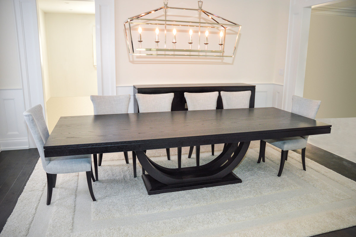 Solid Wood Trestle Dining Tables Union Toronto regarding proportions 1200 X 800