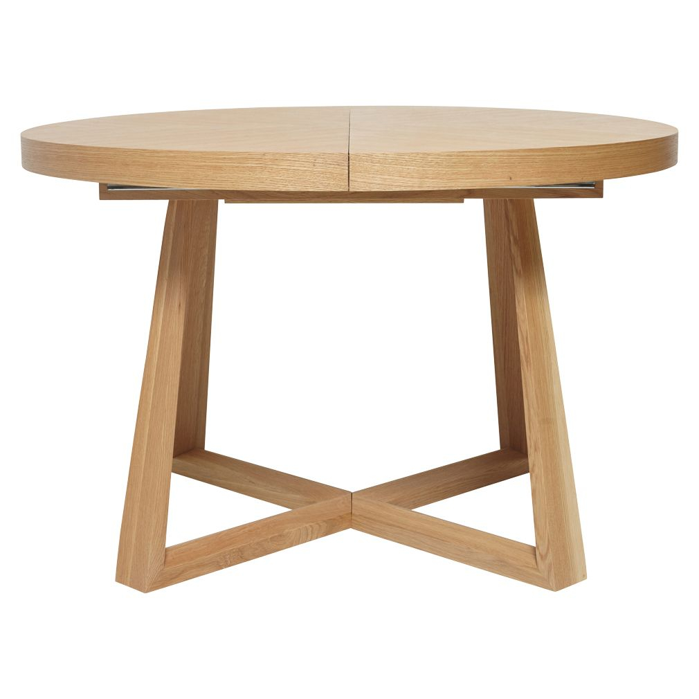 Stanwix Extendable Round Dining Table with size 1010 X 1010