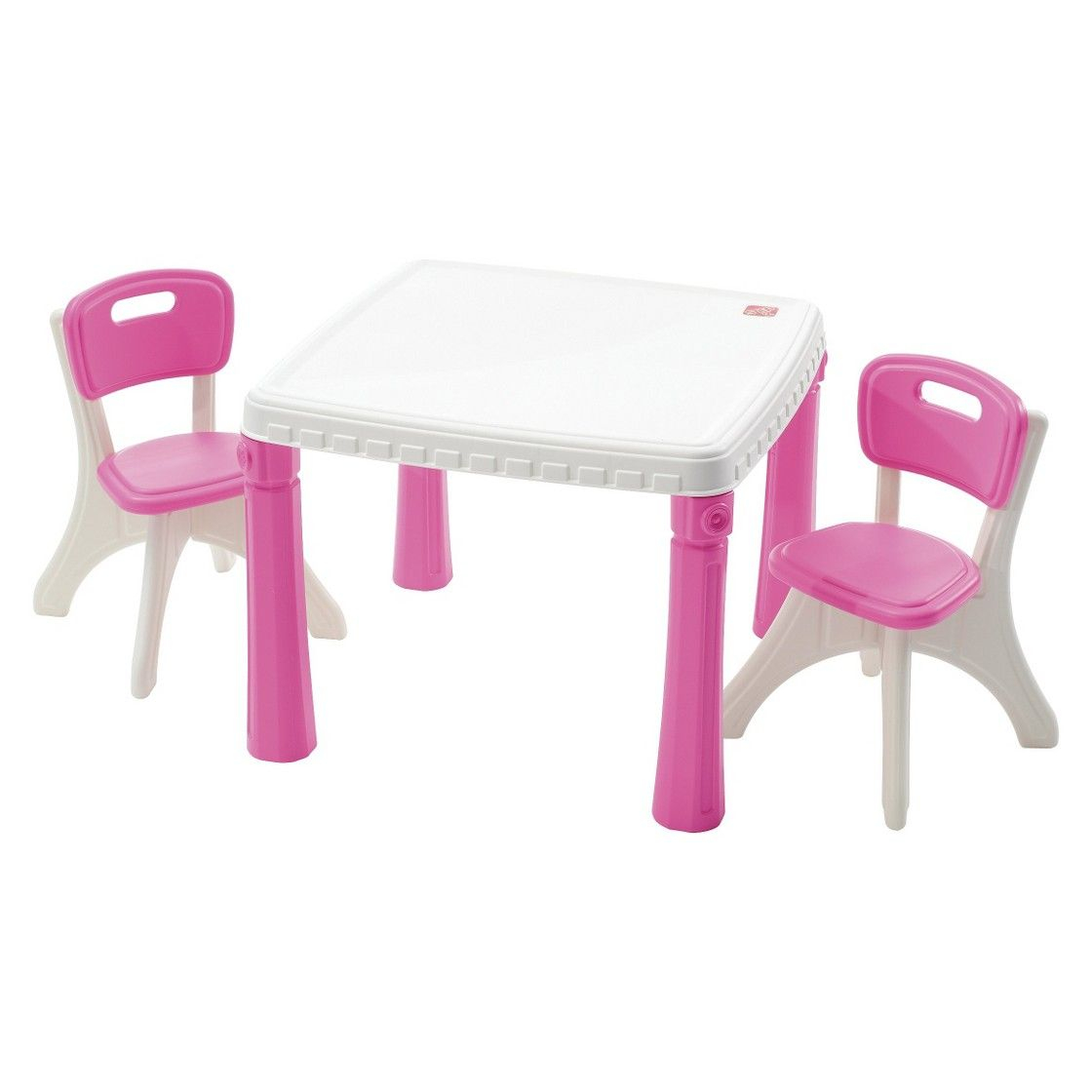 Step 2 Lifestyle Kitchen Table And Chairs Pink Kids Stuff pertaining to measurements 1120 X 1120